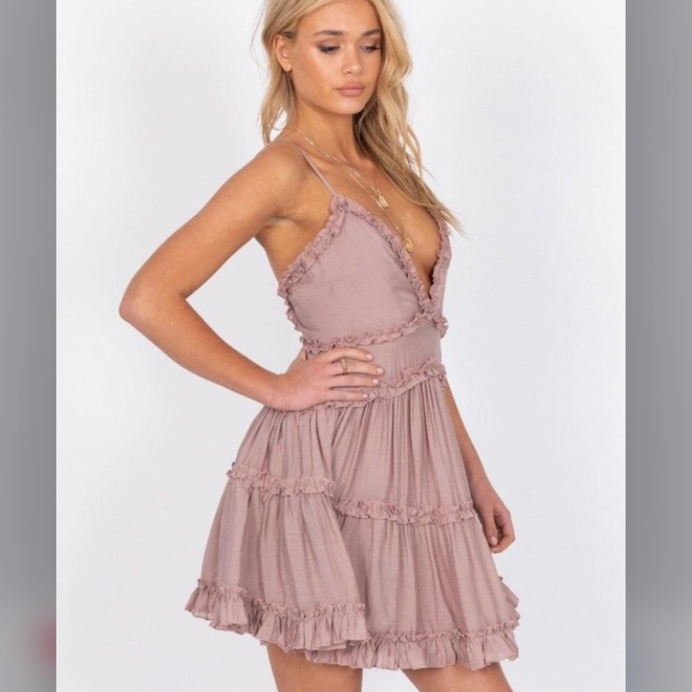 Mocha Mini Dress (S)